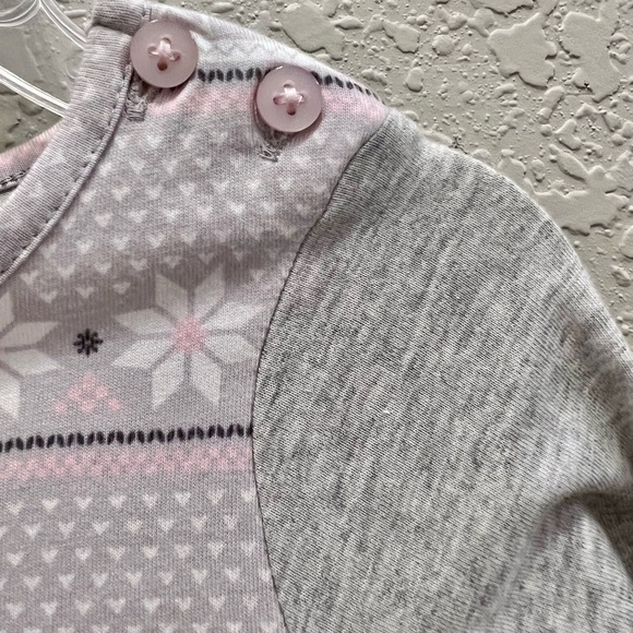 NEW Girls Good Lad Pink & Grey Long Sleeve Knit Dress 5T - NWT - Picture 6 of 6